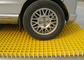 pavimento di plastica del foro quadrato di 38MM che gratta il campione libero di colore giallo fornitore