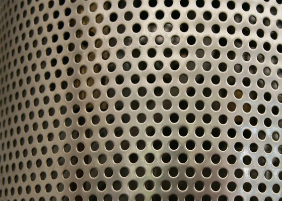Porcellana Foro rotondo perforato di approvazione 2mm della maglia metallica galvanizzato nastro ISO9001 fornitore