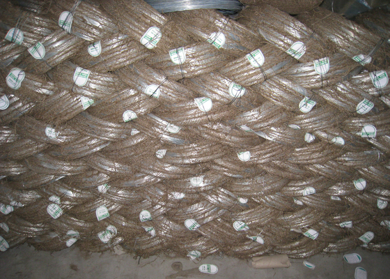 Il cavo di imballaggio galvanizzato a basso tenore di carbonio, elettro 3mm immersi caldi ha galvanizzato il filo di acciaio