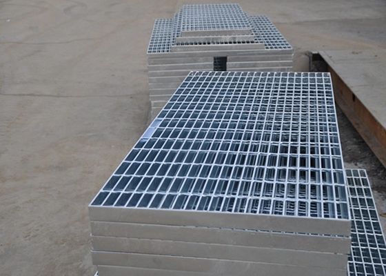 Griglia di scarico in acciaio zincato con design quadrato in materiale Q235/Q345