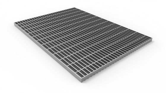 Acciaio tenero 25X5mm Galvanizzato Bar di cuscinetto Griglia Fornitore Standard 6.0 Meter