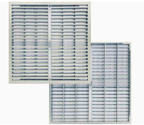 42% Sistema di pannelli metallici a maglia perforata galvanizzata di lamiera di acciaio