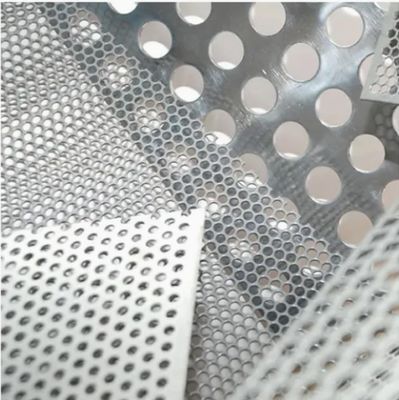 304 316 Stainless Steel Perforated Round Hole Mesh Sheet Punching Metal Mesh