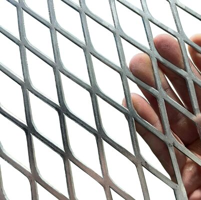 Acciaio di alluminio, acciaio al carbonio, acciaio galvanizzato, lamiere e maglie di metallo estese per uso industriale