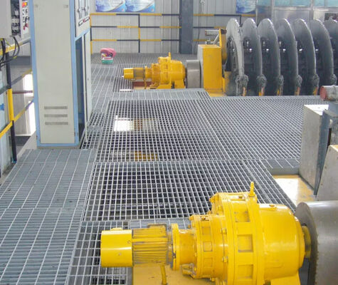 Griglia di acciaio galvanizzato a caldo per uso esterno 32X5mm personalizzata