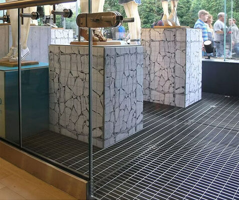 Griglia in acciaio zincato a caldo per impieghi gravosi, griglia a barre, al prezzo di fabbrica