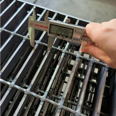 Griglie di barrette in acciaio galvanizzato a caldo per piattaforme industriali