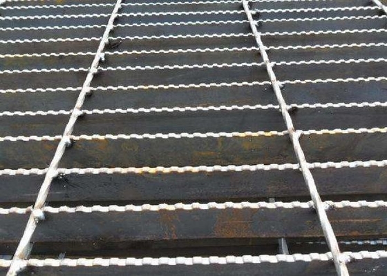 Grata di Antivari del acciaio al carbonio Q235, approvazione di pavimentazione stridente d'acciaio galvanizzata ISO9001