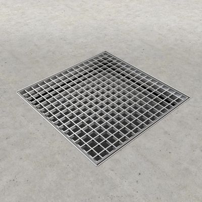 Griglia in acciaio inossidabile ad alta portata antiscivolo Materiale Q235/Q345/SS304/SS316