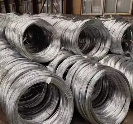 Filo di ferro zincato a caldo con rivestimento di zinco da 40-240 g/m2 e acciaio a basso tenore di carbonio nelle misure BWG 8-BWG 22
