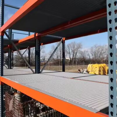 Griglie di acciaio antiglissio galvanizzate per la sicurezza e lo stoccaggio industriale